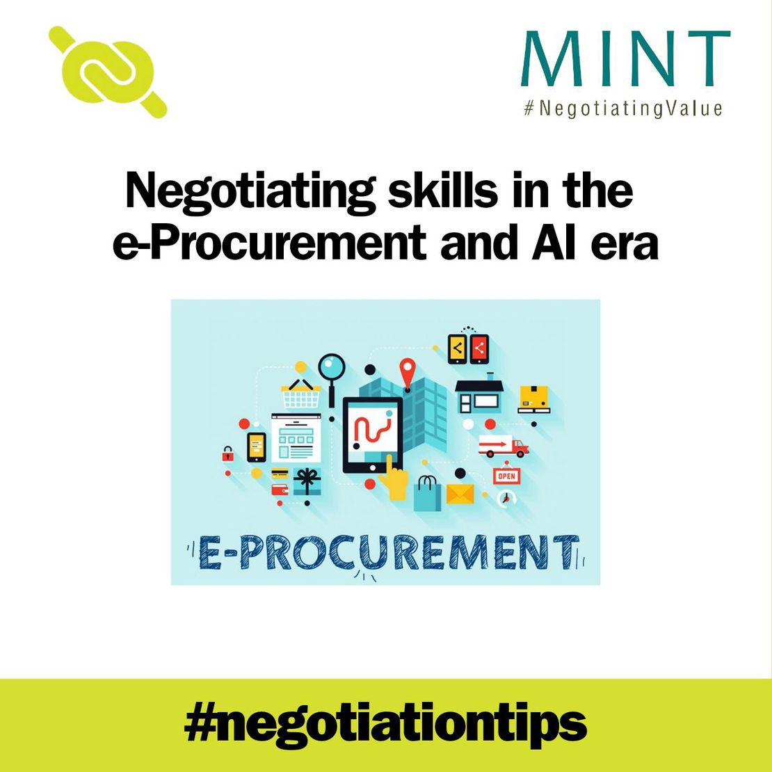 Negotiating Skills in the e-Procurement & AI era