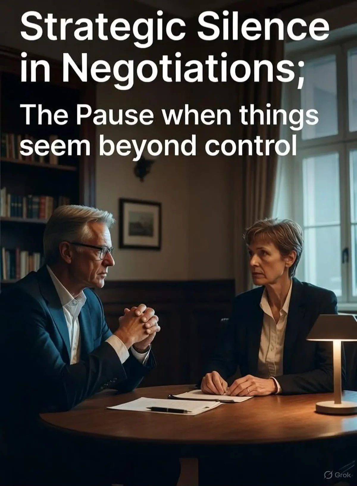 Strategic Silence in Negotiations: The Pause When Things Seem Beyond Control